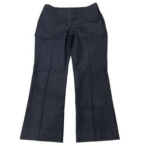 EXPRESS Women's Editor Dress Pants Navy Combo Size 8